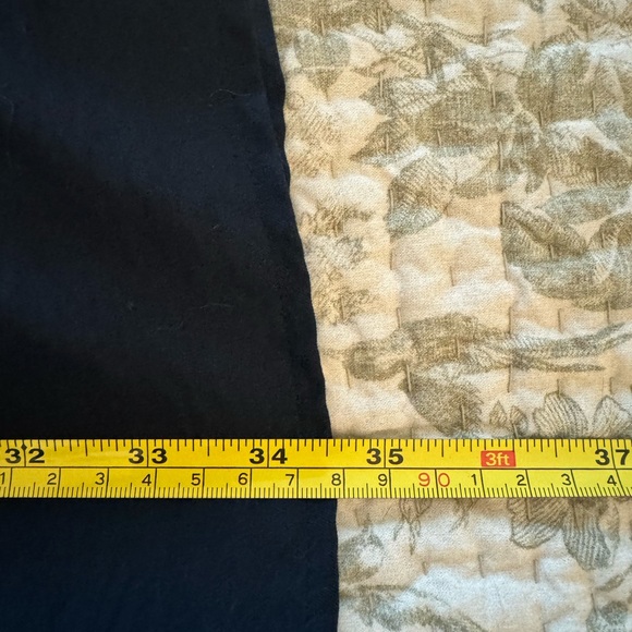 J Jill Button Front Three Tiered Dress Size MP Navy - Picture 8 of 8